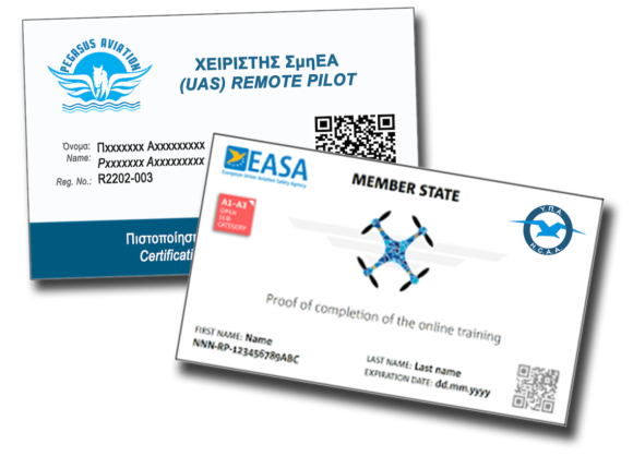 Διεθνές Πιστοποιητικό EASA/ΥΠΑ